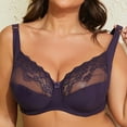thumbnail image 4 of Fashion Savings!Sheghy Womens Wireless Bras T Shirt Bras Wireless,Purple 42/95G, 4 of 7