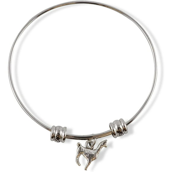 Bracelet Lama Bracelet en Acier Inoxydable Cadeau de Charme