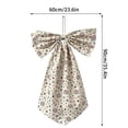 thumbnail image 2 of Oversized Fabric Bow Hanging Ornaments in Patriotic Hues, Eye-Catching Party Decor Pendants for 4Th Of July, Indoor Entryways, Venue Setup and Independence Day Festive Scene Arrangement,, 2 of 6
