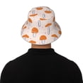 thumbnail image 5 of Cauagu Mushrooms for Unisex Bucket Hat,Outdoor Summer Beach Fishing Sun Hat Hot Summer Reflective Bucket Hat Fun Outdoor Vacation Hat for Men and Women, 5 of 6