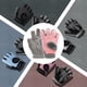 thumbnail image 5 of 1 par de guantes deportivos de ciclismo de medio dedo para fitness, antideslizantes, transpirables, resistentes al desgaste, protección de manos, guantes gruesos., 5 of 5