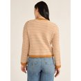 thumbnail image 4 of Free Assembly Women’s Welt Pocket Cardigan Sweater, Lightweight, Sizes XS-XXL, 4 of 5