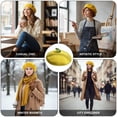 thumbnail image 6 of Jiibva Handmade Kawaii Beret Cartoon Beret Hat Green Leaves Fruit Berets French Style Beret Hats Cute Fruit Painter Hat Lolita Mori Cap for Women, 6 of 7