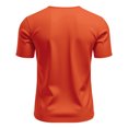 thumbnail image 4 of YABCSAZ Men's Shirts Short Sleeve Casual Shirts V Neck Regular Fit Tops Dress Shirts for Hiking Fishing, Summer Wedding Shirt with Pocket Flex Relaxed Oxford Shirt for Men, 4 of 9