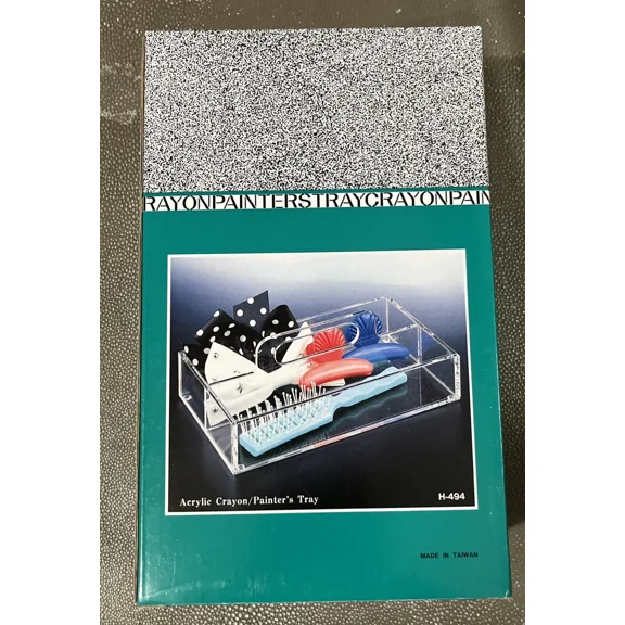 Huang Acrylic Crayon / Painter’S Tray, Great Classy Organizer Tray
