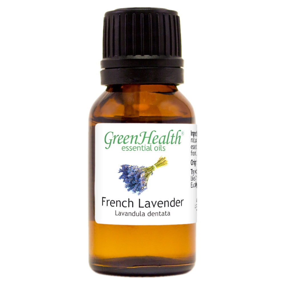 French Lavender Essential Oil 1/2 fl oz (15 ml) Glass Bottle w/ Euro