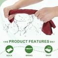 thumbnail image 4 of Uxcell Cooling Towel for Neck and Face Soft Breathable Towel for Sports and Outdoor Activities Red, 4 of 7