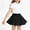 Black, variant on Lutiedan Girls Skirts Skorts Elastic Flared Baby Flowy Tennis Athletic Skirts Skorts for Girls with Bowknot