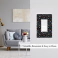 thumbnail image 5 of Disketp Multi-Colored Stars Decorative Light Switch or Outlet Wall Plate with Safety Cover-Style U, 5 of 6
