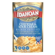 Idahoan Cheddar & Sour Cream Mashed Potatoes, 4 Oz (Pack Of 12)