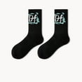 thumbnail image 1 of RXIRUCGD Chaussettes Unisexes en Maille Mi-Longues Chaussettes Graffiti Personnalité Sport Tendance (5 Paires), 1 of 9