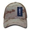 thumbnail image 4 of Decky 218 6 Panel Low Profile Structured Camo Trucker Hat-Woodland/Black, 4 of 4