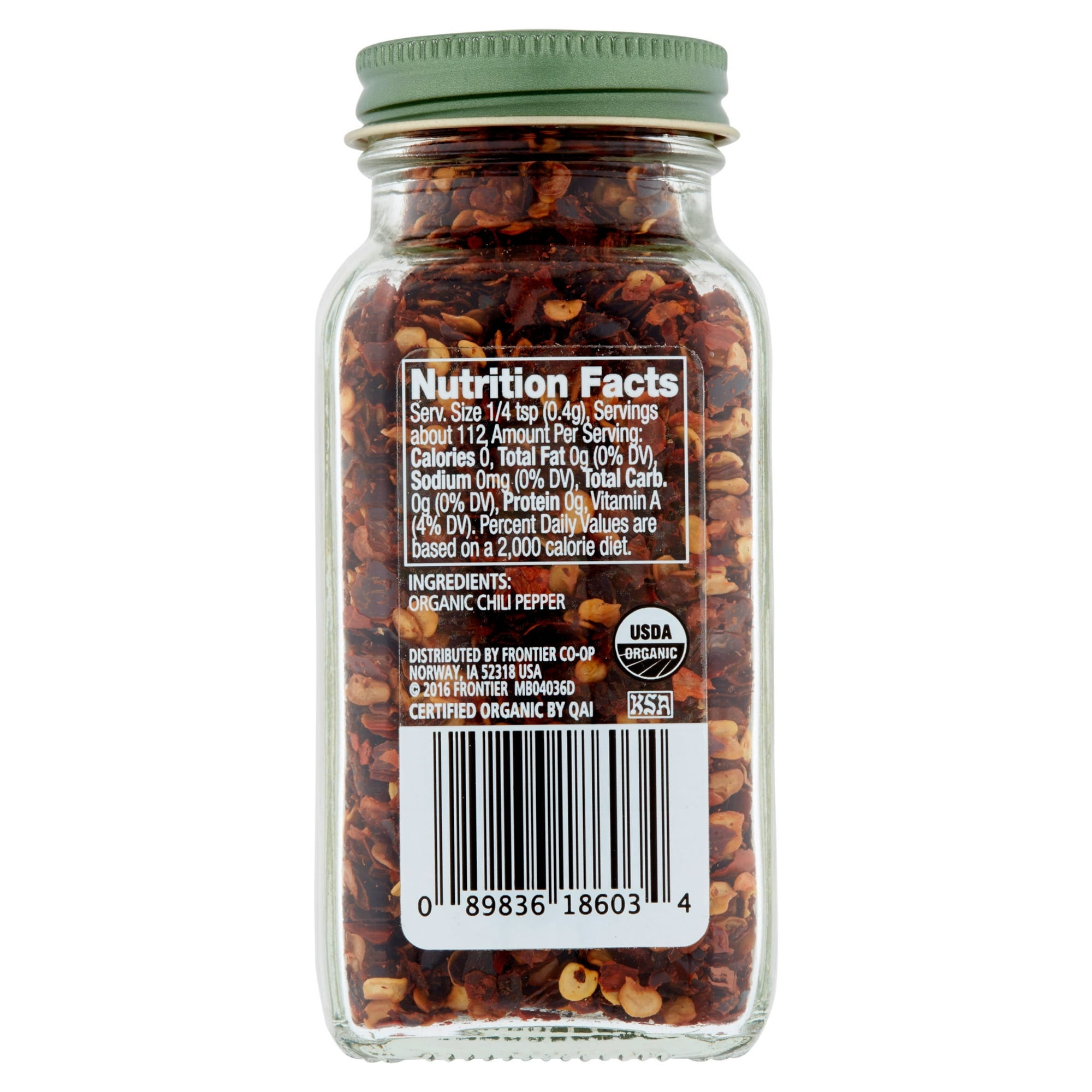 (Pack Of 6) Simply Organic Bottle Red Pepper Crushed 1.59 Oz