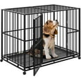 thumbnail image 2 of EastVita Cage pour Chien en Acier Inoxydable de 36 Pouces, Cage Intérieure/extérieure pour Grandes Races, 2 of 9
