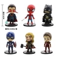 thumbnail image 2 of Figura de acción de Marvel Avengers para niños, linda figura de anime, Thanos, Thor, services.com Acción, Thor, Thanos, adorno de pastel, juguete de regalo para niños, 2.5 quot; zhangyuxiang LED, 2 of 2
