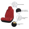 thumbnail image 3 of Goofa Red Glitter Printed Car Seat Covers, Automotive Seat Covers for Cars Trucks and SUVs, Quick Setup Universal Fit Elastic Seat Covers-1, 3 of 6