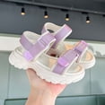 thumbnail image 2 of oqasdz Girls Sandals Comfortable Thick Sole Kids Sandals with Straps for Everyday Play and Beach Adventures Casual Summer, 2 of 6