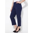 thumbnail image 3 of Catherines Women's Plus Size Petite Right Fit Slim Crop Pant, 3 of 3
