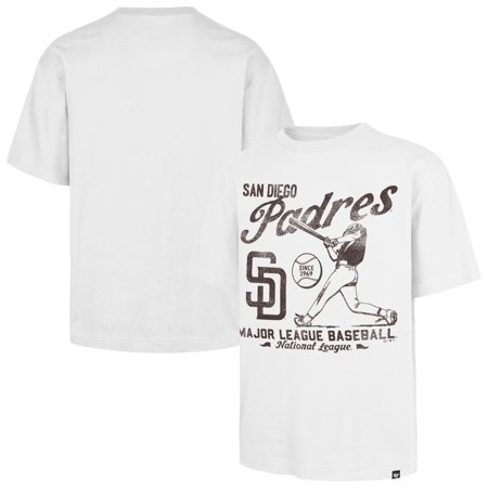 Men s 47 White San Diego Padres Regional Batter Foundation T-Shirt