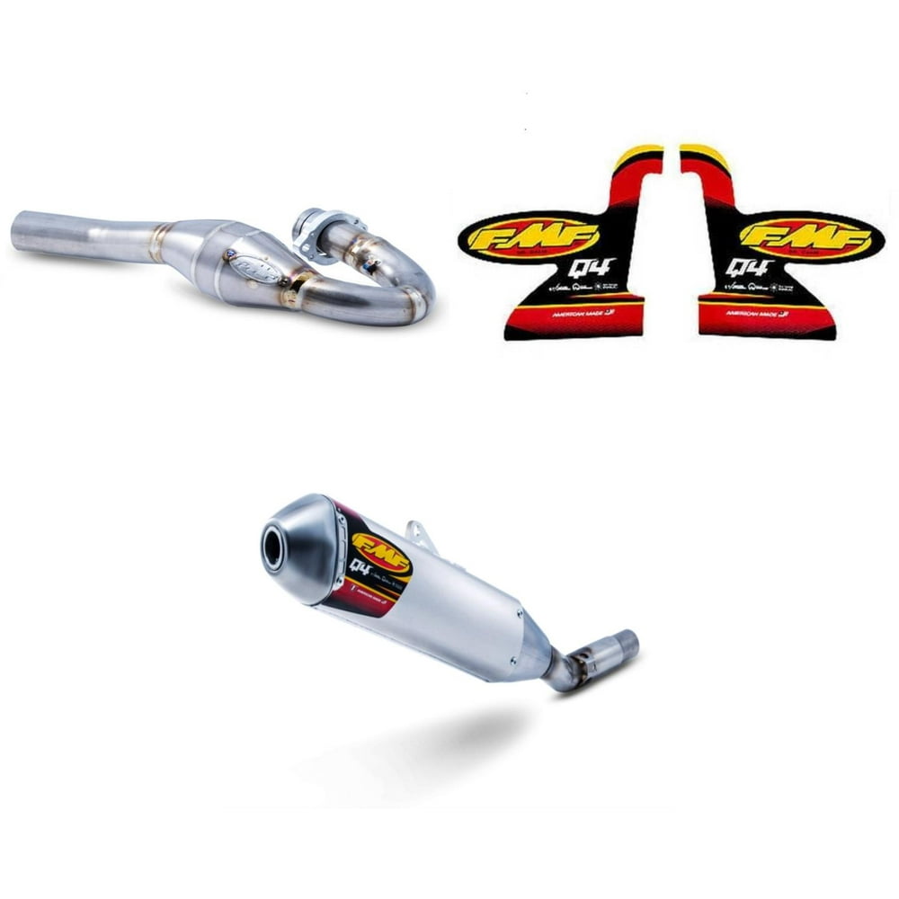 FMF Stainless Steel Megabomb Header & Stainless Steel Q4 Spark Arrestor