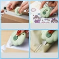 thumbnail image 4 of Cute Retractable Box Cutters, 3Pcs Cat Claw Shaped Mini Art Cutter Utility Knife Office School Stationery for Cutting Envelopes Letter Paper Cutting DIY Crafts, 4 of 5