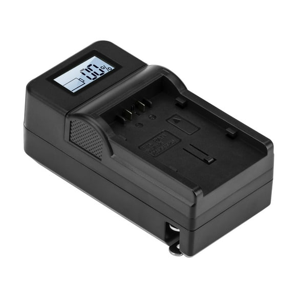 Green Extreme Compact Smart Charger with LCD Screen for Panasonic VW-VBG6