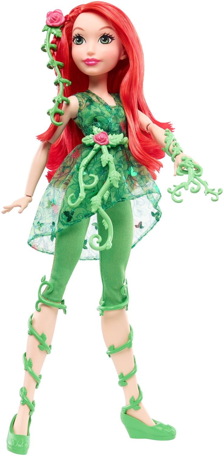 DC Super Hero Girls Poison Ivy Action Doll, 12"