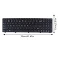 thumbnail image 4 of Matsuzay Interfaz PS/2, teclado incorporado, portátil, con cable, Color sólido, diseño de EE. UU., reemplazo extraíble, suministros para teclado de Juegos de teclado y mouse para computadora, 4 of 6