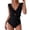 AM13_Black, variant on IYYVV One Piece Swimsuit for Women Tummy Control Ruffle Bathing Suit V Neck Ruched Swim Suit Slimming Cutout Swimwear Army Green S