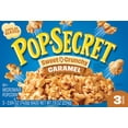 thumbnail image 6 of (2 pack) Pop Secret Popcorn, Sweet 'n Crunchy Caramel Microwave Popcorn, 2.64 oz Bags, 3 Ct, 6 of 7