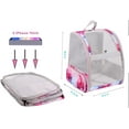 thumbnail image 3 of LAIRIES Small Breathable Cat Backpack Carrier, Star Pink, 16 lb Limit, 3 of 5