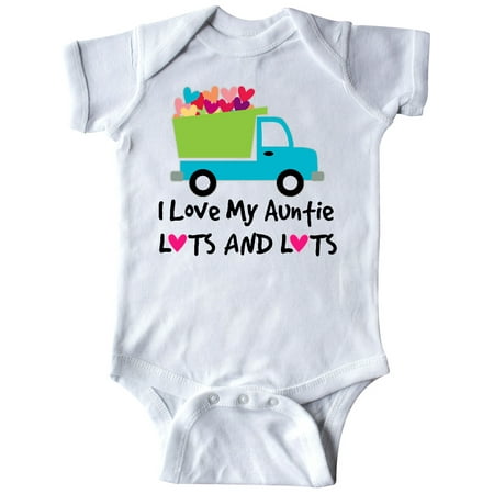 

Inktastic I Love My Auntie Baby Clothes Gift Baby Boy or Baby Girl Bodysuit