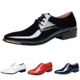 thumbnail image 6 of YUEHUA Men's Oxford Formal Dress Shoes Business Comfortable Classic Lace Up Shoes, 6 of 9