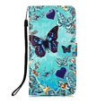 thumbnail image 1 of Compatible With Samsung Galaxy A52 5g/ 4g Case Leather Flip Wallet Cover With Card Slot Holder Kickstand Pattern - Heart Butterfly, 1 of 5