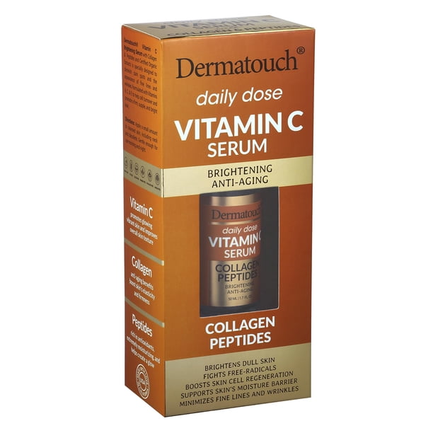 Dermatouch Daily Dose Suero de vitamina C 1.7 fl oz - Hecho en América