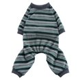 thumbnail image 1 of Pyjama Doux pour Chiot, Chemise à Rayures Colorées à Col Montant pour Quadrupèdes, 1 of 5