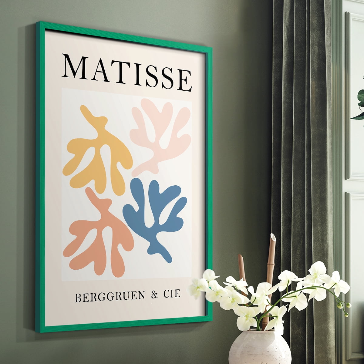 Matisse CCLXXVI in Solid Wood 8 x 10 Framed Print