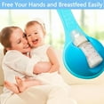 thumbnail image 6 of Rqgbe Baby Bottle Holder Hands Free, Anti-Shedding and Anti-Slip, Soft Silicone, Blue, 6 of 7