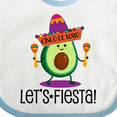 thumbnail image 4 of Inktastic Cinco De Mayo Lets Fiesta Avocado Boys or Girls Baby Bib, 4 of 4