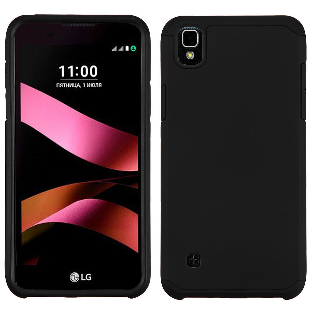 Insten Hard Dual Layer TPU Cover Case For LG Tribute HD / X STYLE