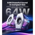 thumbnail image 2 of Edifier G2000 Pro Bluetooth Computer Speakers with 7.1 Virtual Surround Sound, RGB Lighting, USB & Aux Input - Ideal Gaming Desk Accessories for PC, PS5, Xbox (White), 2 of 7