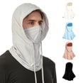 thumbnail image 6 of TNOBHG Outdoor Sun Sun Protection Hood Breathable Comfortable Summer Cooling Neck Gaiter Uv Protection Face Guard for Outdoor Cycling, 6 of 8