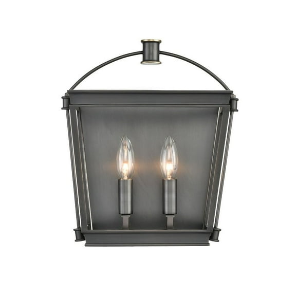 WV312202UB-Kuzco Lighting-Manor - 2 Light Bath Vanity-Urban Bronze Finish