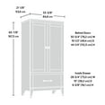 thumbnail image 3 of Sauder Carson Forge Armoire, Finition Washington Cherry, 415107, 3 of 9