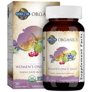 Garden of Life Organics Women's Once Daily, 30 Vegan Tablets