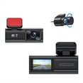 thumbnail image 2 of Mini Cámara de Tablero para Auto con WIFI 4K, DVR, Lente Dual Frontal y Trasera 1080P, Visión , Monitor de Estacionamiento, Cámara de Seguridad de Caja Negra., 2 of 8