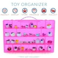 thumbnail image 2 of My Egg Crate Storage Organizer By Life Made Better - compatible with the Hatchimals and Hatchimal Colleggtibles brands - Durable Carrying Case For Mini Eggs, Easter Eggs & Speckled Eggs - Pink, 2 of 6