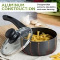thumbnail image 5 of Ecolution Juego de utensilios de cocina antiadherentes de cerámica de fácil limpieza, juego de ollas y sartenes de cocina aptos para lavavajillas, mango de agarre cómodo, calentamiento uniforme, máxim, 5 of 5