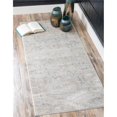 thumbnail image 1 of Unique Loom 3127130 2 ft. 7 in. x 10 ft. Paris Willow Runner Rug, Gray, 1 of 5