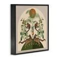 thumbnail image 4 of Stupell Industries Boho Jungle Animals Landscape Painting Black Framed Art Print Wall Art, 12 x 12, 4 of 10